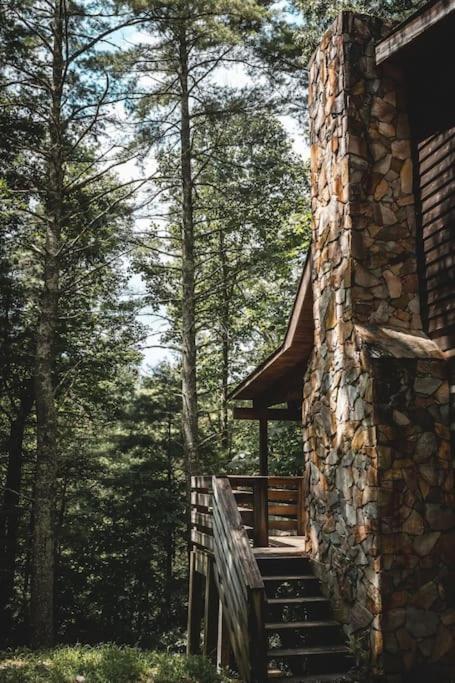 Deer Run Cabin At 36 North - Hot Tub Purlear エクステリア 写真
