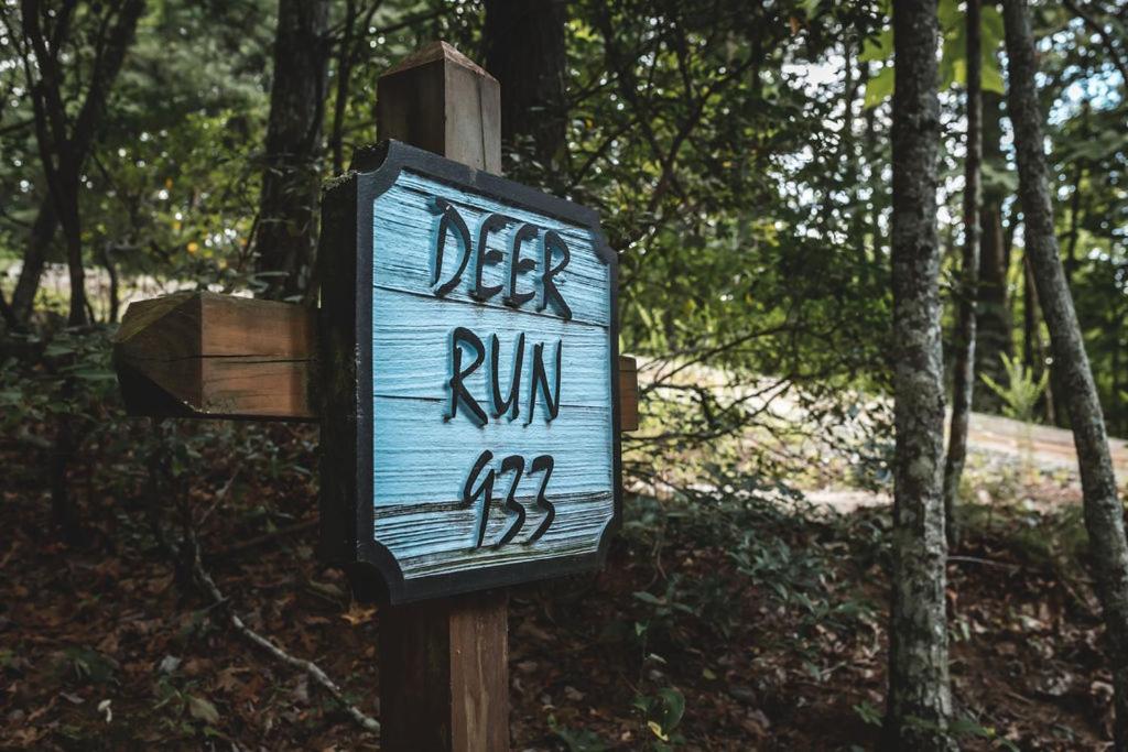 Deer Run Cabin At 36 North - Hot Tub Purlear エクステリア 写真